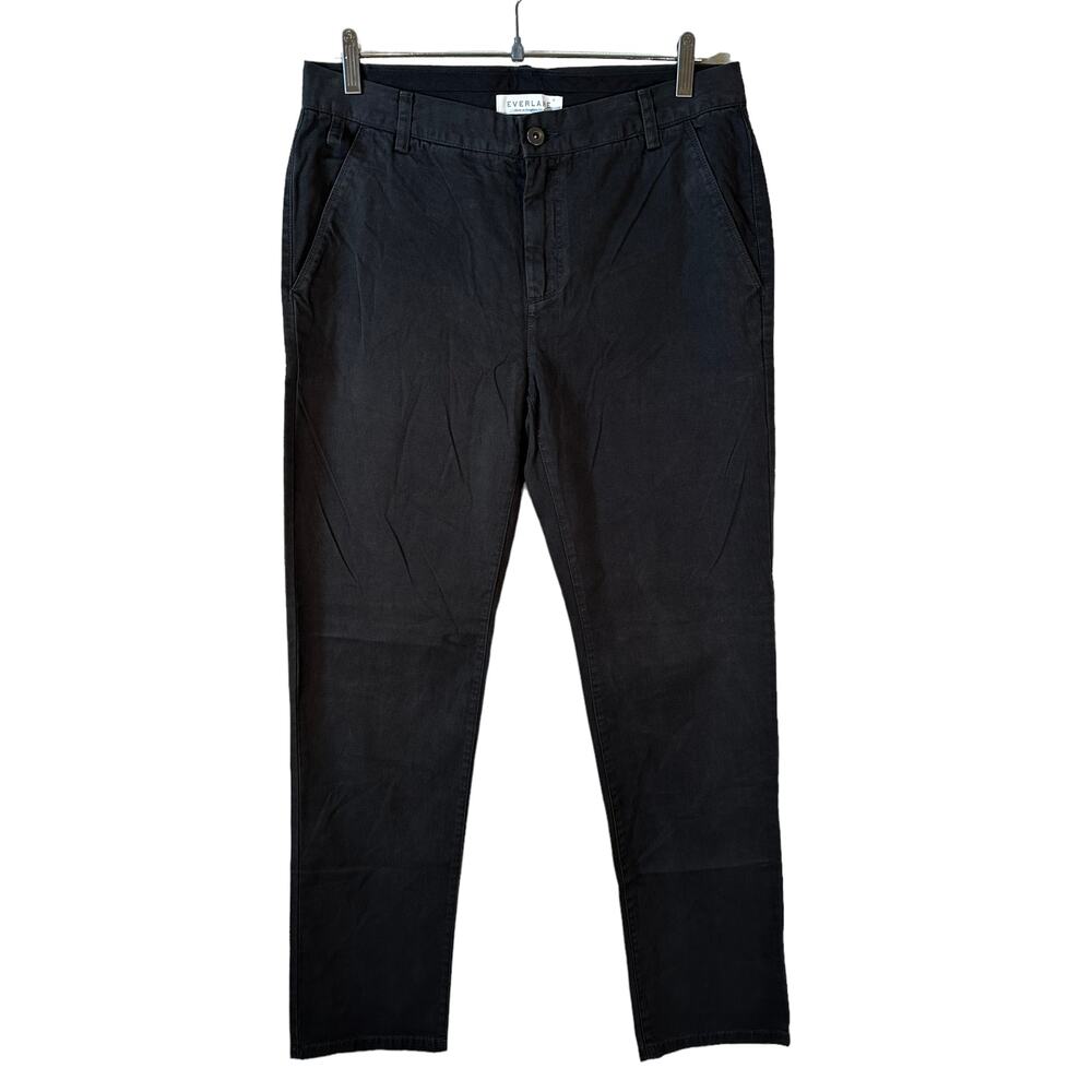 NWOT Everlane Men's Cotton Chino Pants Dark Gray 32 Business Career Office Work